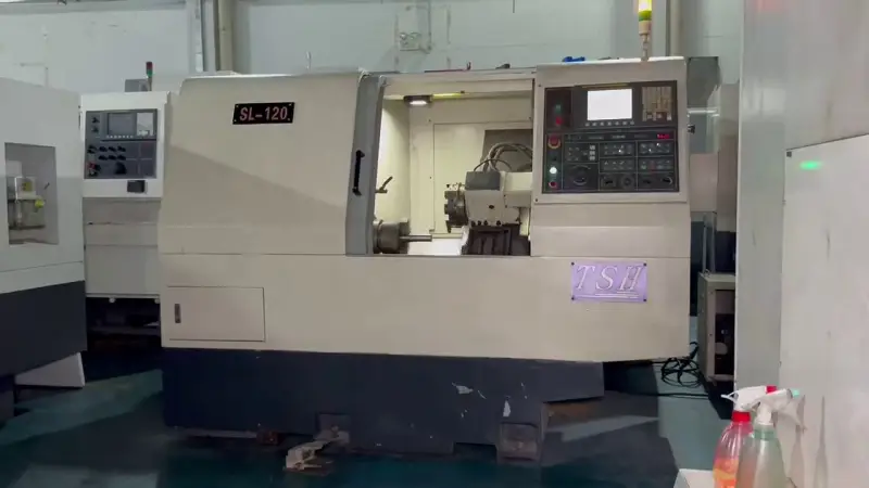 Used Hongzhang SL-120 CNC Lathe with FANUC 0i-TD video thumbnail