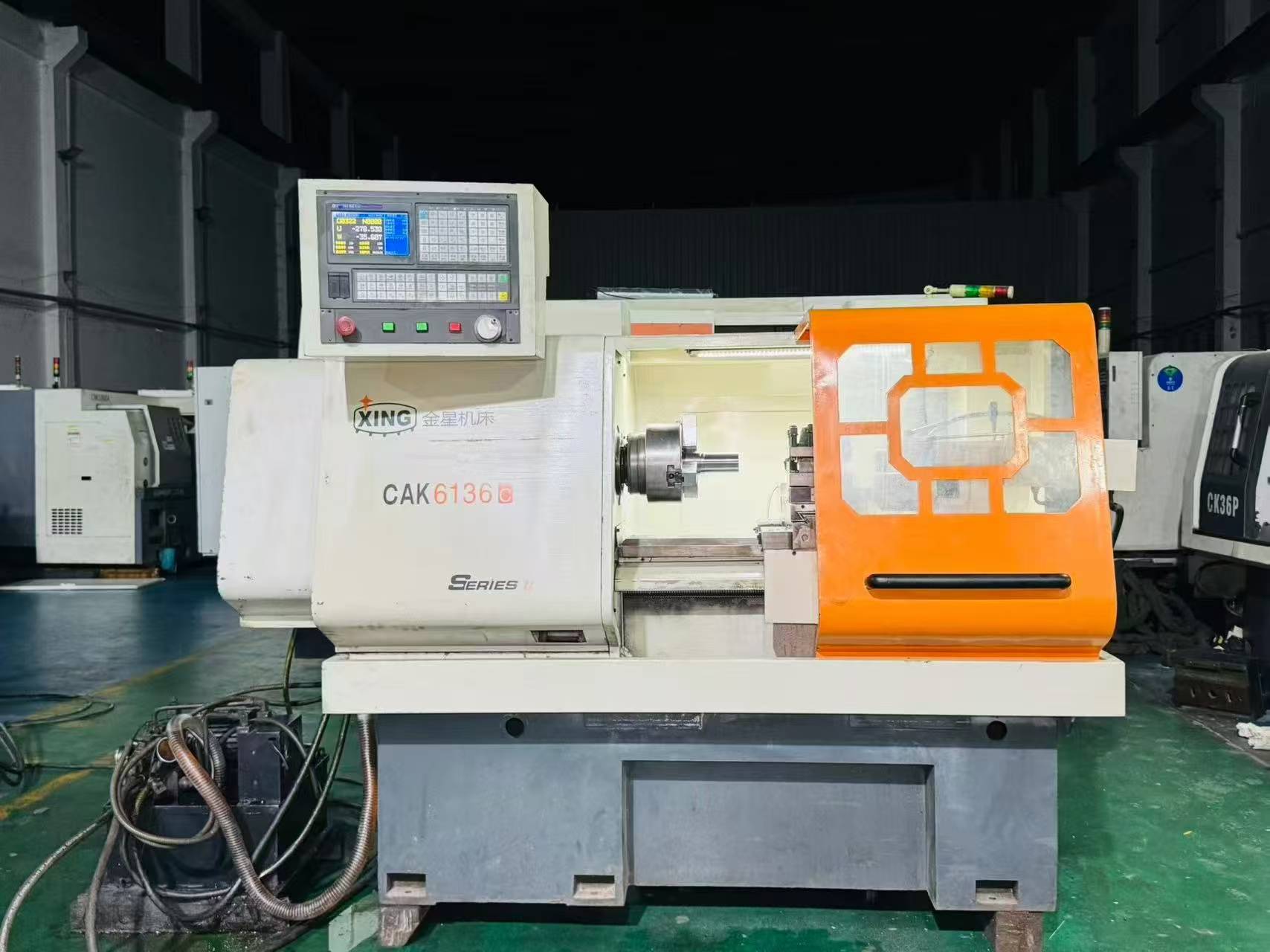 Used Jinxing CAK 6136 C CNC Lathe with GSK 980 TA 2 photo 1