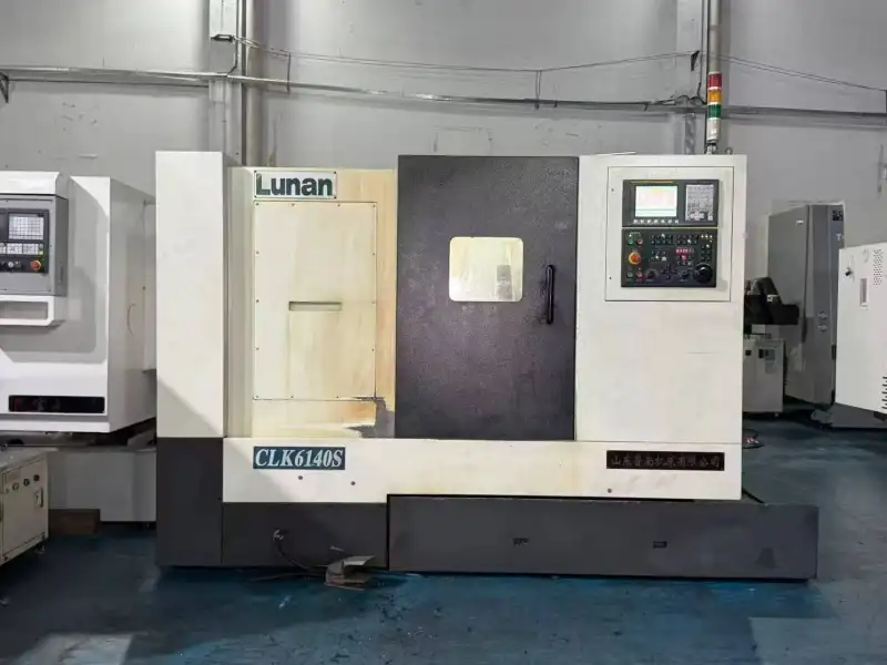 Used Lunan CLK 6140 S Slant-Bed CNC Lathe with FANUC TD Control photo 1