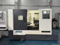 Used Lunan CLK 6140 S Slant-Bed CNC Lathe with FANUC TD Control photo 2