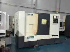 Used Lunan CLK 6140 S Slant-Bed CNC Lathe with FANUC TD Control photo 7