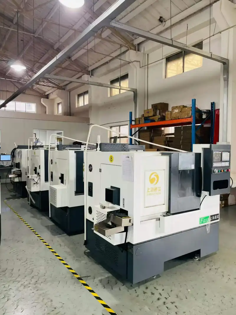 Used Shanghai Tongshi 40 Slant-Bed Gang-Type CNC Lathe (5 Units) photo 1
