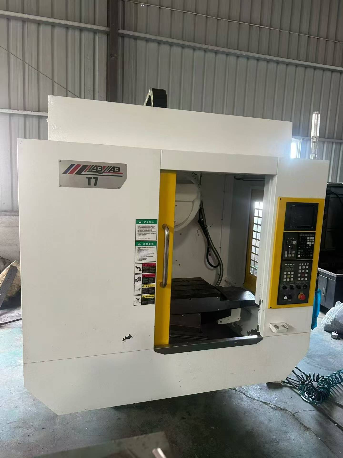 Two Units Used Liangjiang T 700 CNC Drilling and Tapping Centers with Mitsubishi M80