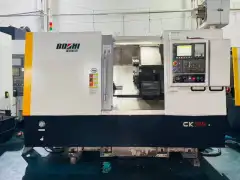 Used Baoji CK 50 S Turret CNC Lathe with Fanuc Control photo 2