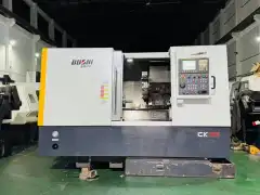 Used Baoji CK 50 S Turret-Type CNC Lathe with Fanuc TD Control photo 2