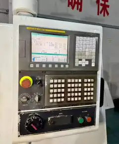 Used Baoji CK 7516 A Slant Bed Turret CNC Lathe with Fanuc photo 3