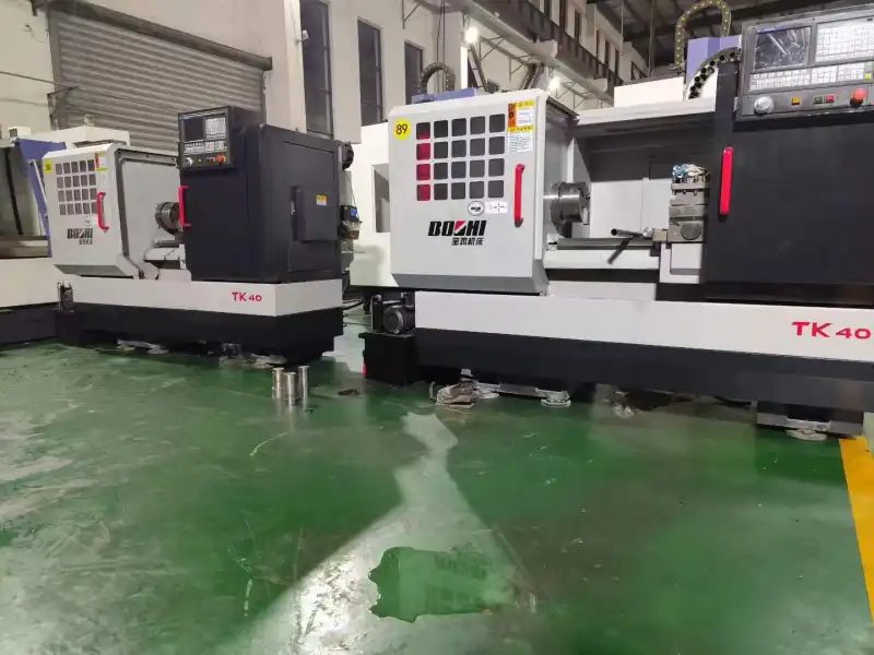 Used Baoji TK 40 CNC Lathe with Hydraulic Chuck photo 1