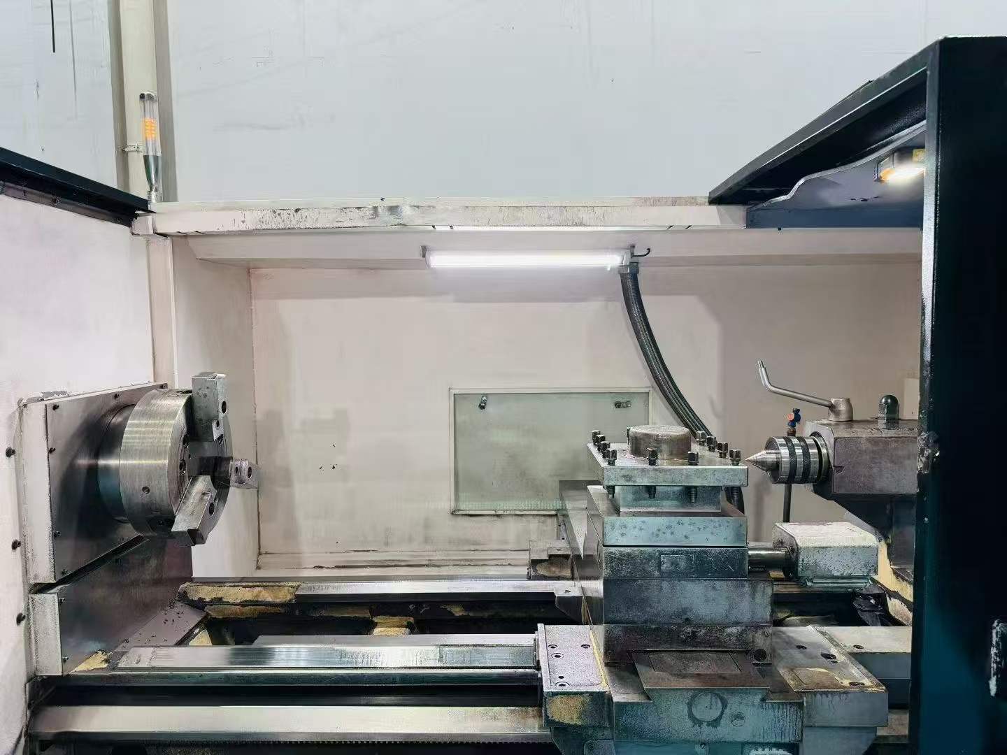 Used CAK 80135 Heavy Duty CNC Lathe with 15-inch Hydraulic Chuck photo 4