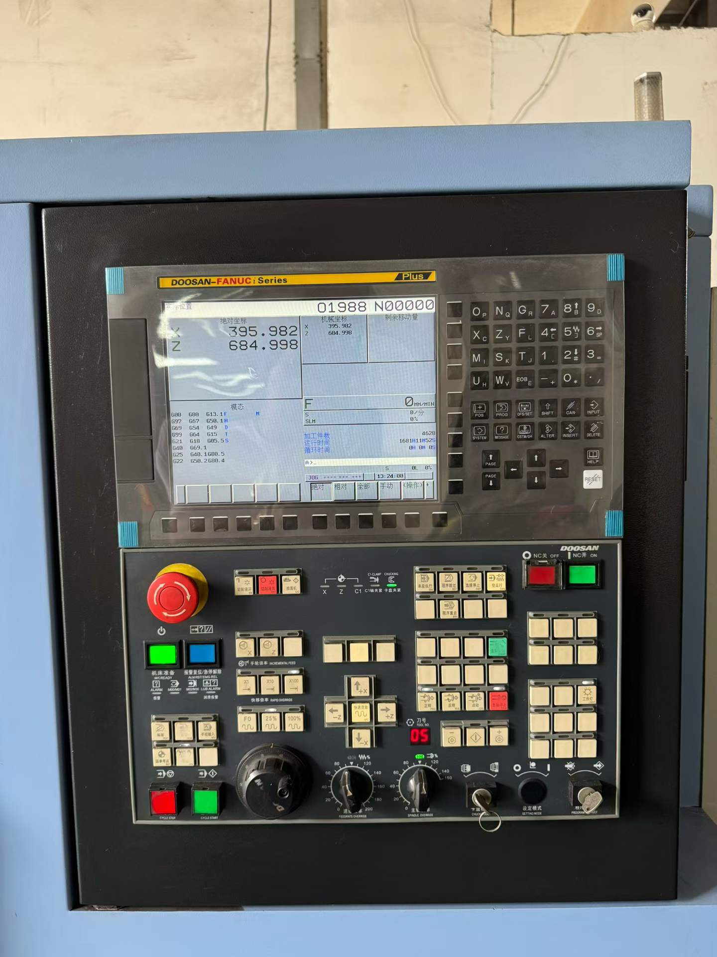 Used Doosan 2450 Turret-Type CNC Lathe with Fanuc TF Control photo 3