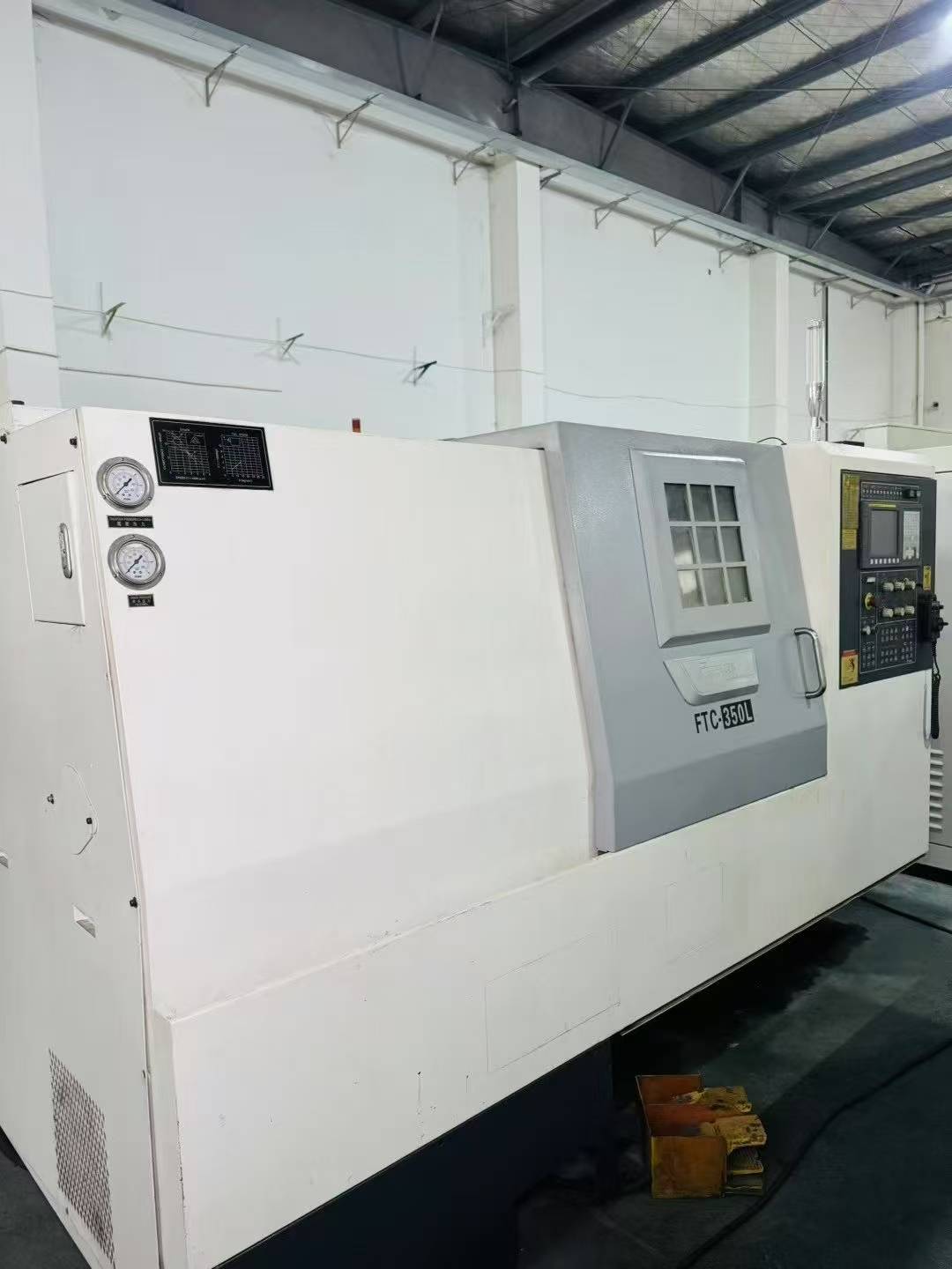 Used Fair Friend FTC-350 L Heavy-Duty Slant-Bed CNC Lathe with FANUC TF Control photo 1