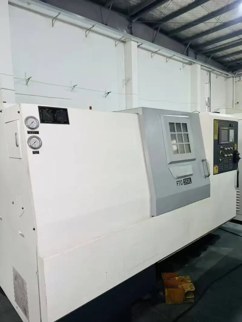 Used Fair Friend FTC-350 L Heavy-Duty Slant-Bed CNC Lathe with FANUC TF Control photo 1
