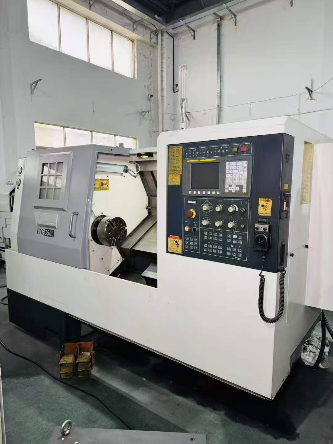 Used Fair Friend FTC-350 L Heavy-Duty Slant-Bed CNC Lathe with FANUC TF Control photo 2