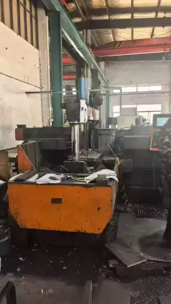 Used Guda 700 CNC Double-Head Milling Machine with Mitsubishi E 80 photo 1