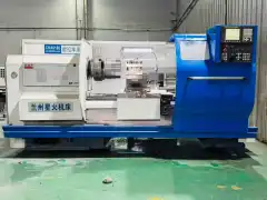 Used Lanzhou Xinghuo CKA 6180 Heavy-Duty CNC Lathe with Fanuc 0i-TD photo 2