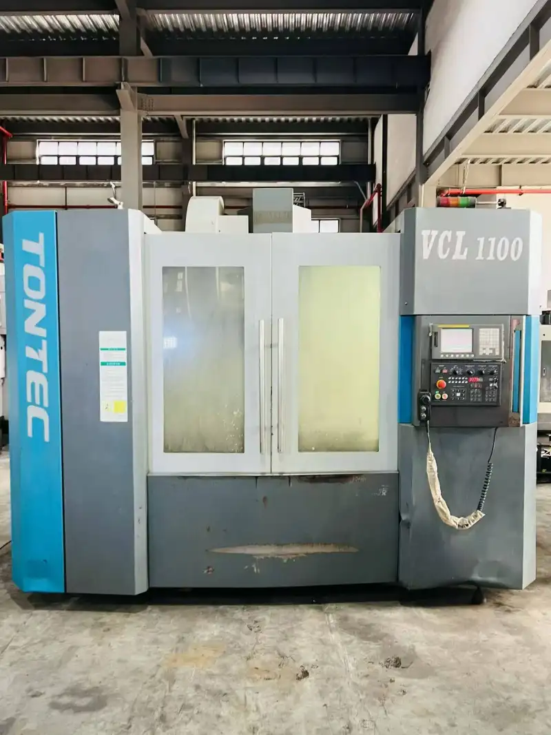 Used Nantong Technology VCL 1100 Vertical Machining Center with Fanuc MD Control photo 1