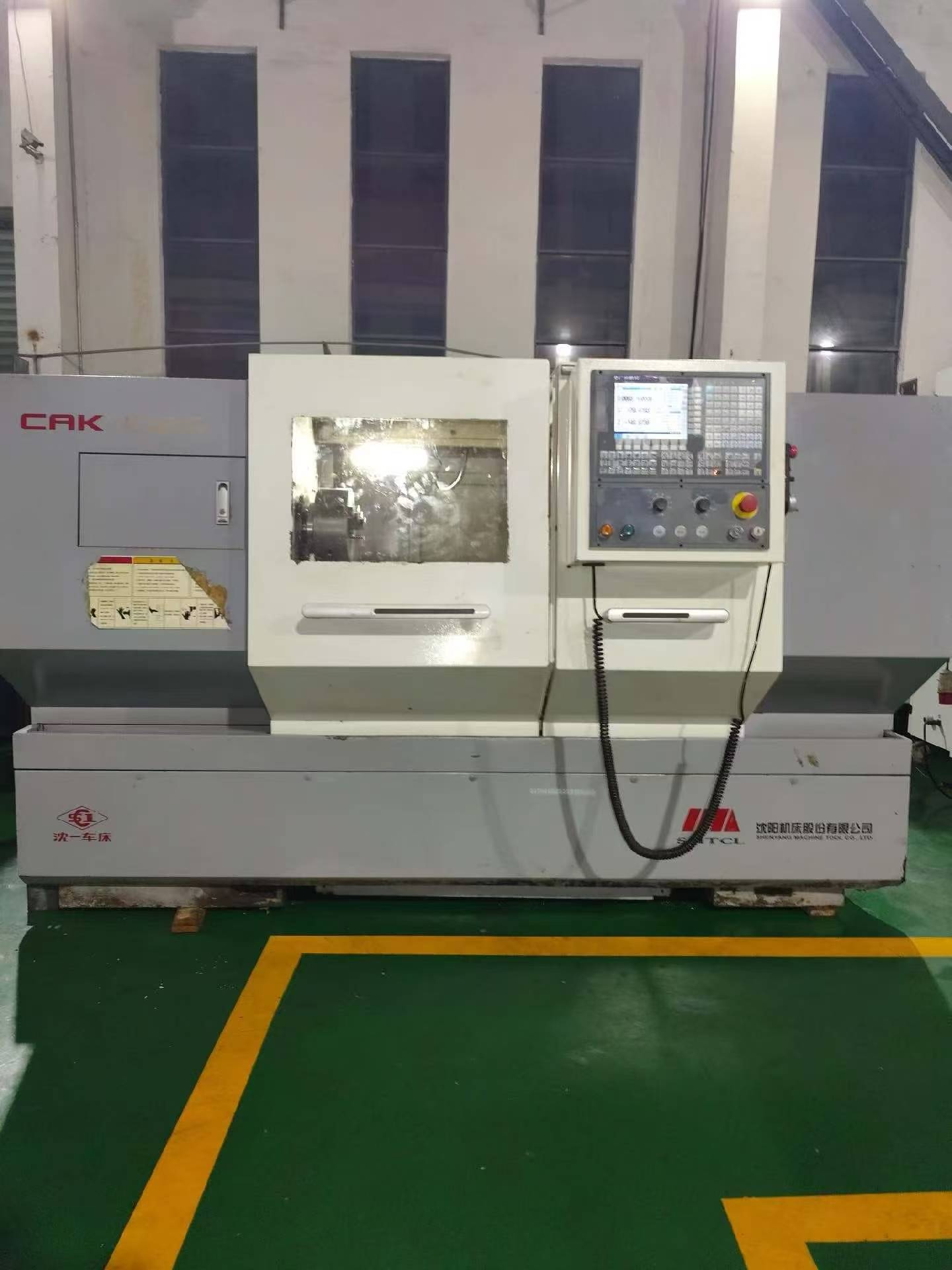 Used Shenyang CAK 4085 CNC Lathe photo 1