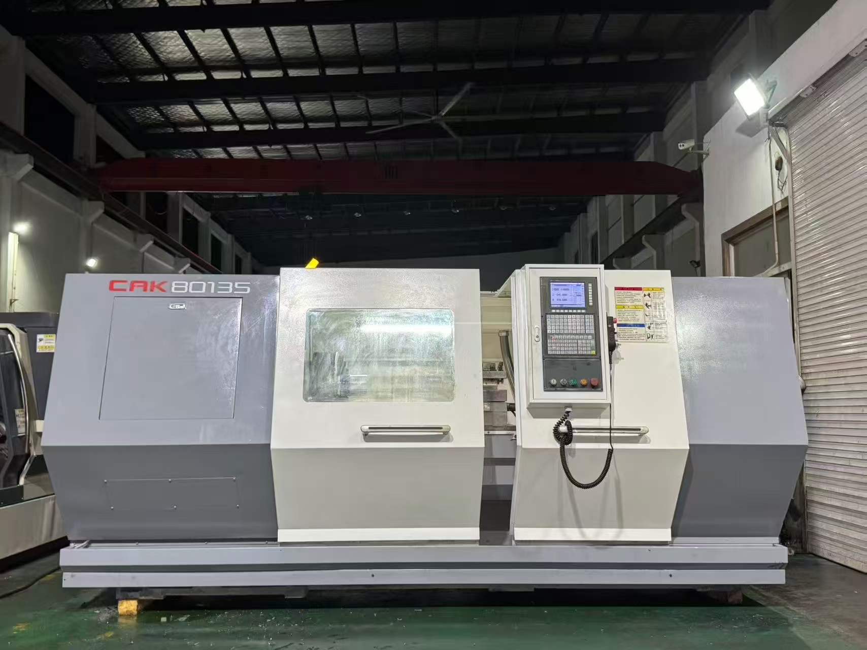 Used Shenyang CAK 80135 CNC Lathe 6180 x 1500 with GSK 980 TDi