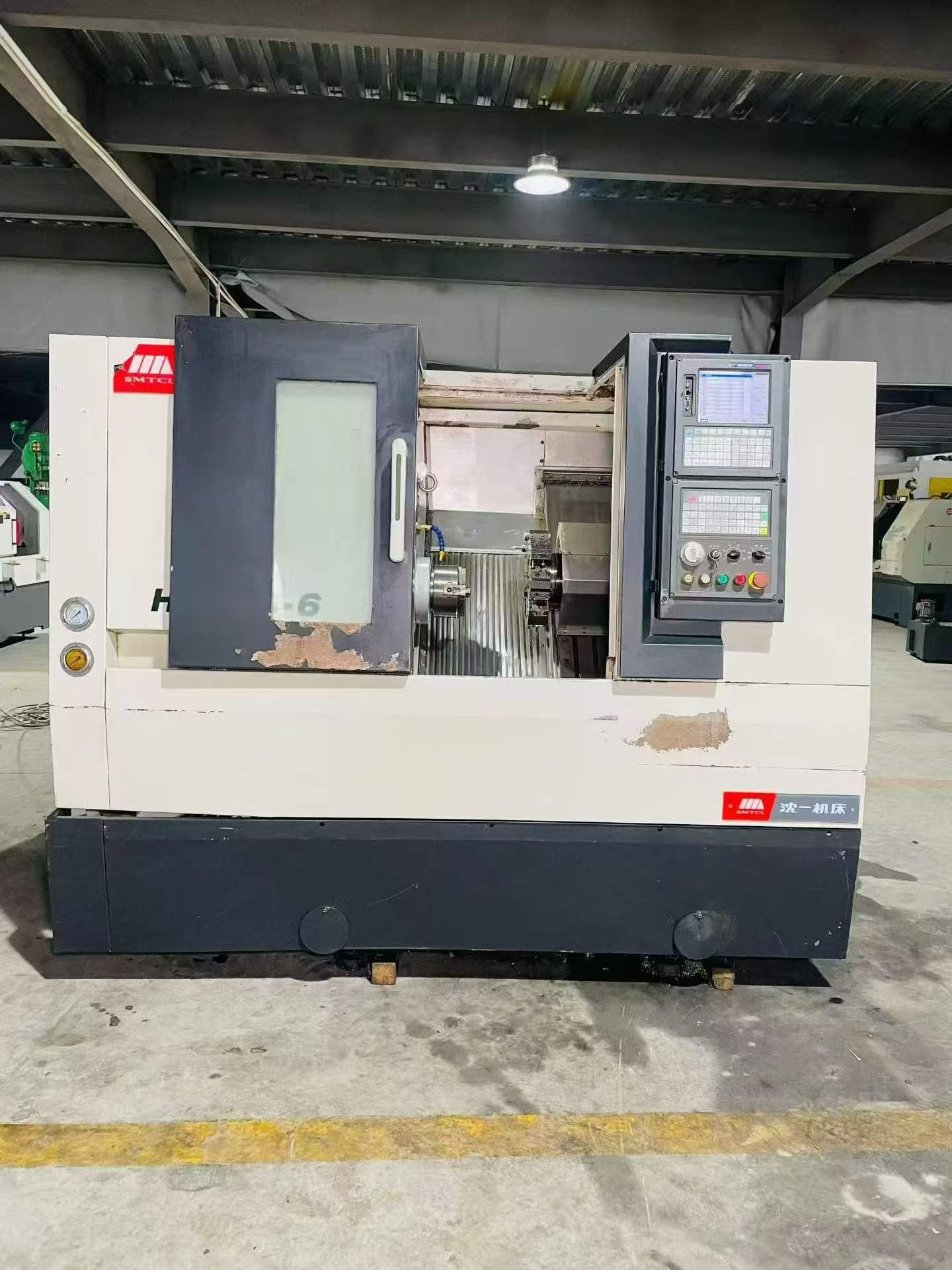 Used Shenyang HTC 16-6 Turret-Type CNC Lathe photo 2