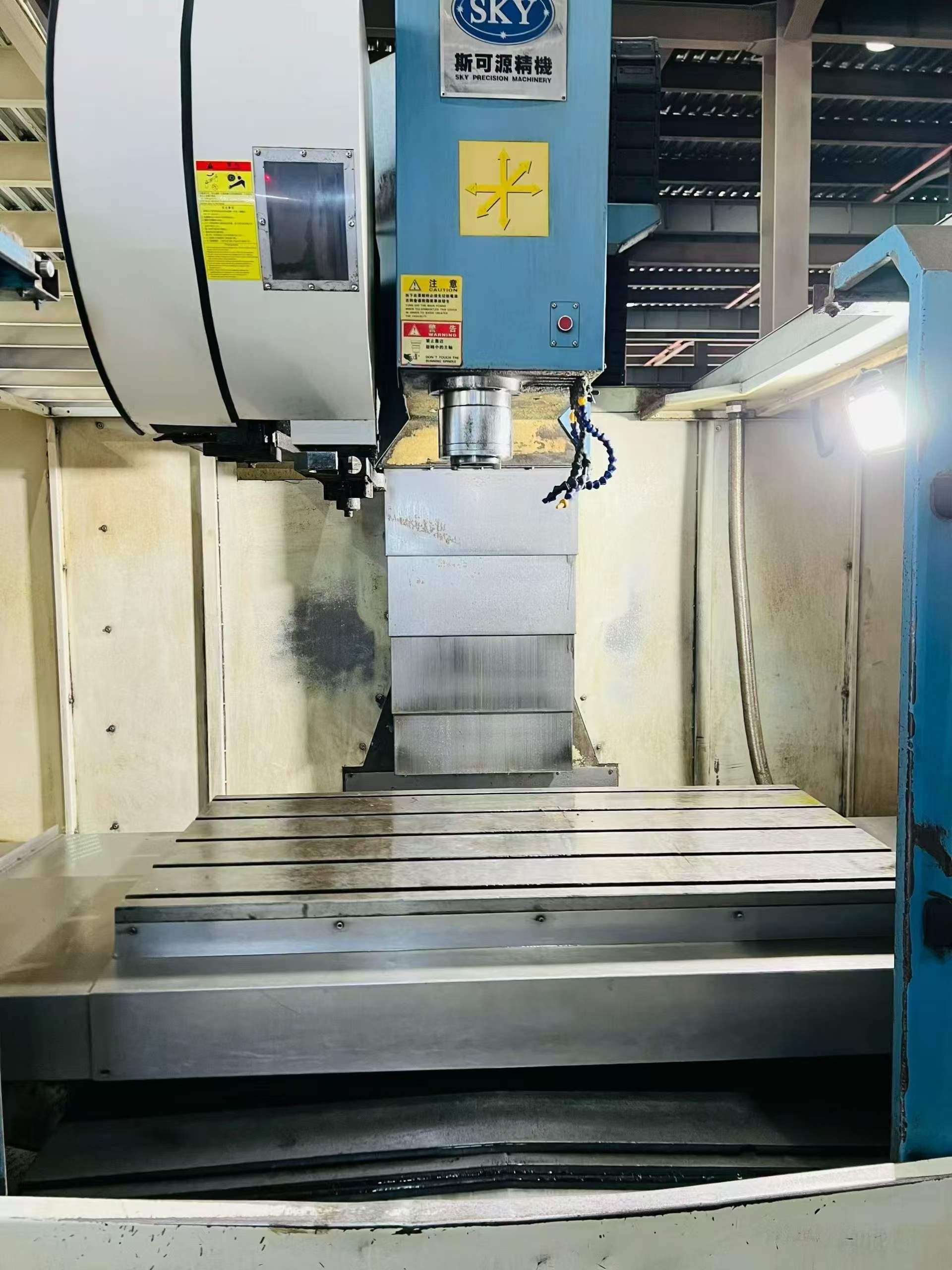Used Sikeyuan 1270 Vertical Machining Center with Mitsubishi M 70 photo 3