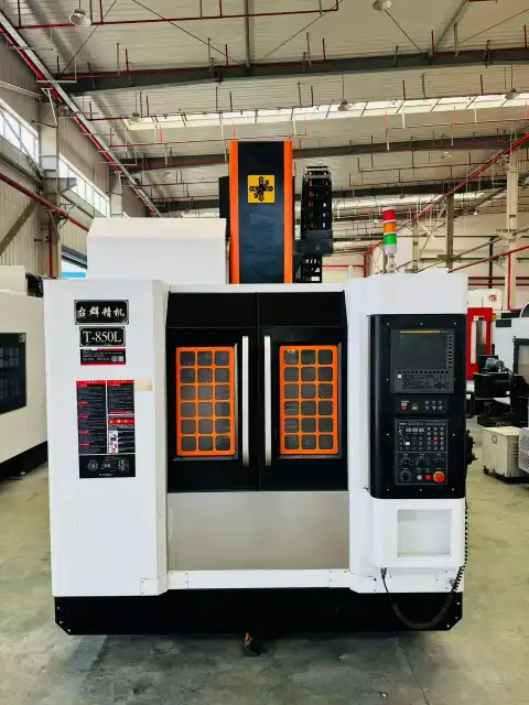 Used Taiqun T-850 L Vertical Machining Center with FANUC