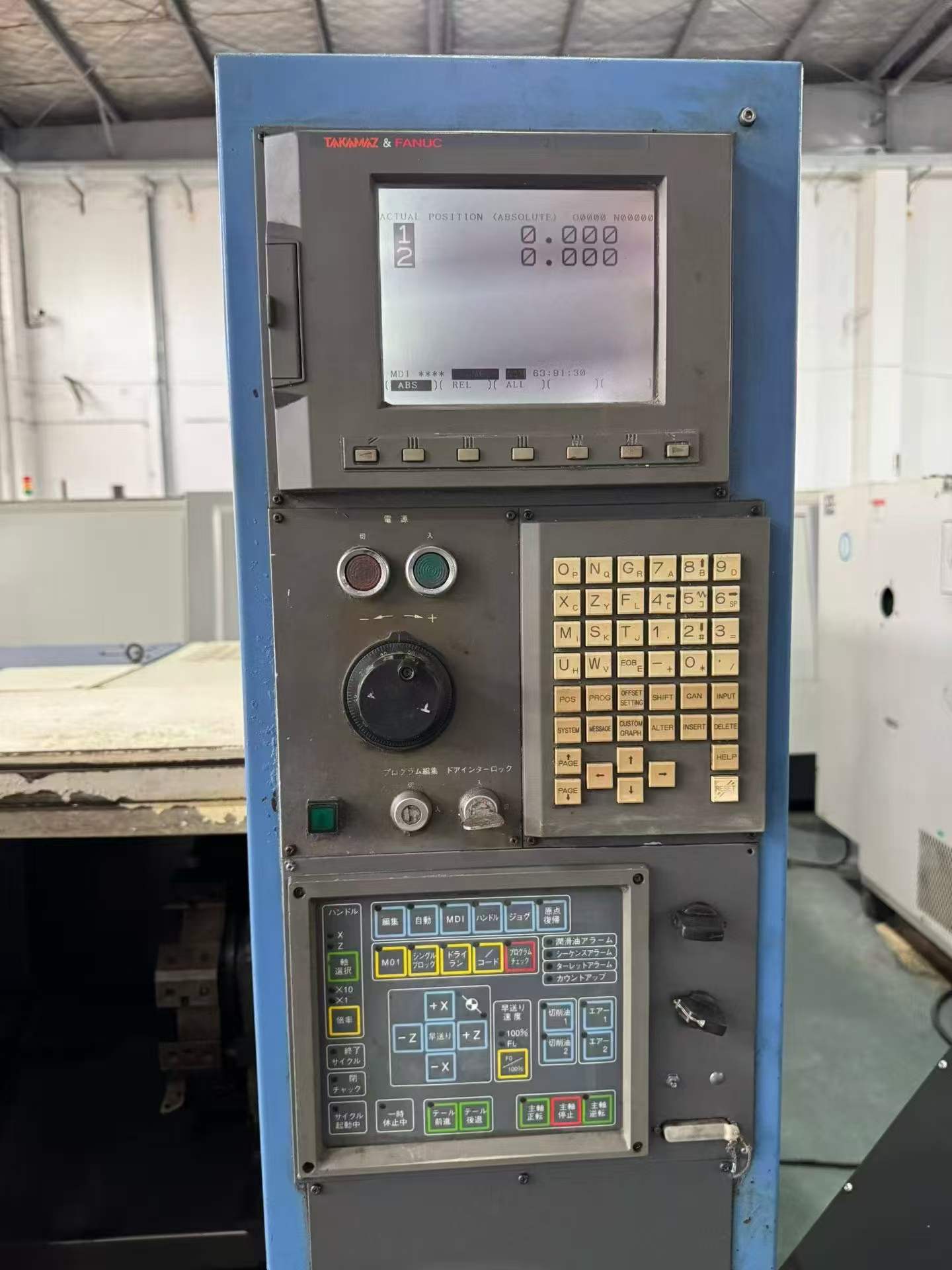 Used Takamatsu X 100 CNC Lathe with FANUC Control for Sale photo 3