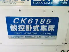 Used Tianshui Spark CK 6185 x 3000 Heavy-Duty CNC Lathe with Fanuc TD photo 7