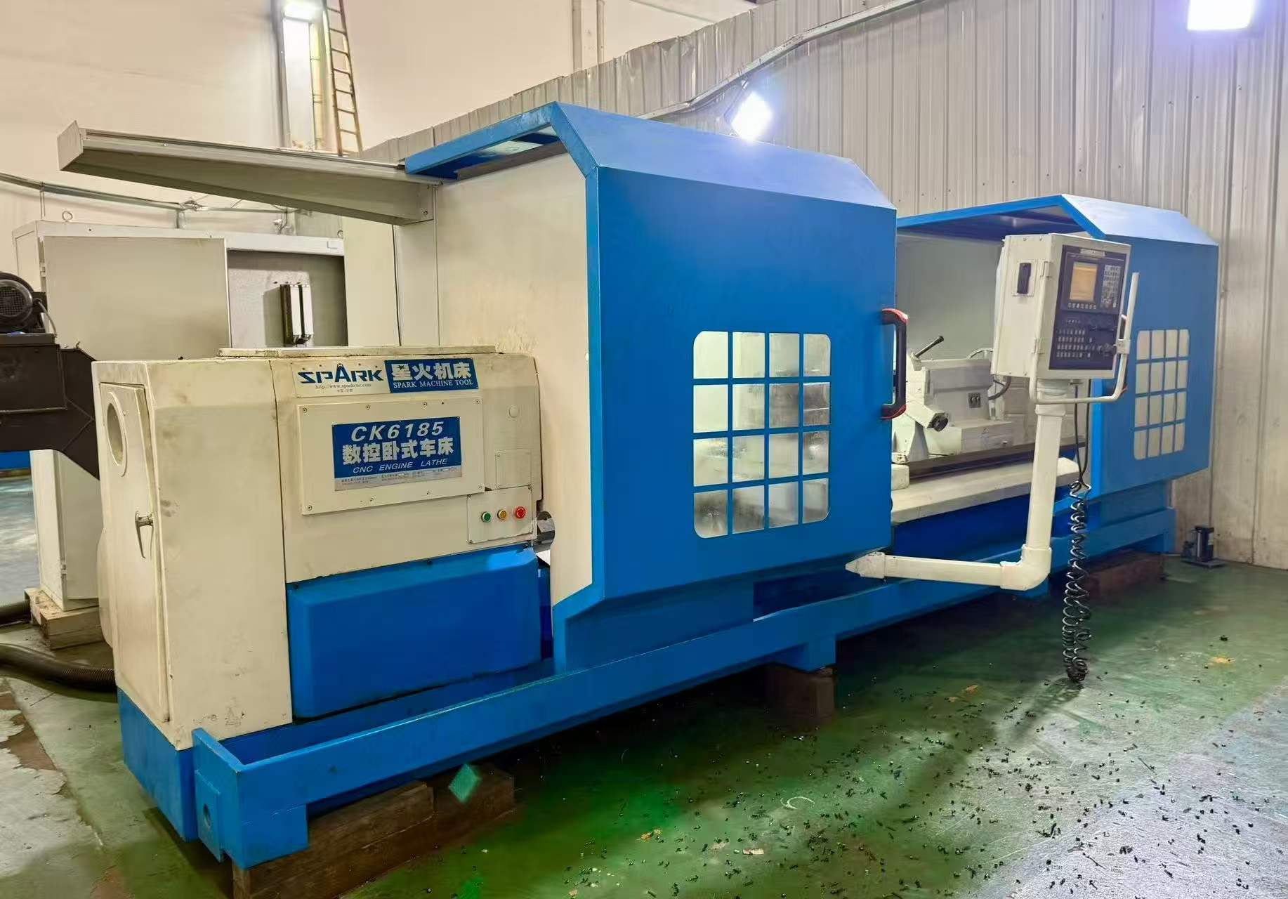 Used Tianshui Xinghuo CK 6185 x 3000 CNC Lathe photo 3