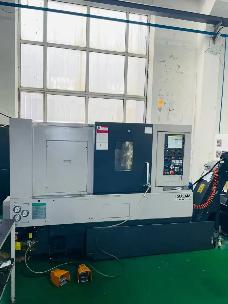 Used Tsugami M 10 J Slant-Bed Turret-Type CNC Lathe with Fanuc photo 1