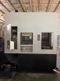 Used YOMI WV-600 DE CNC Vertical Lathe with Fanuc 0i-TD photo 1