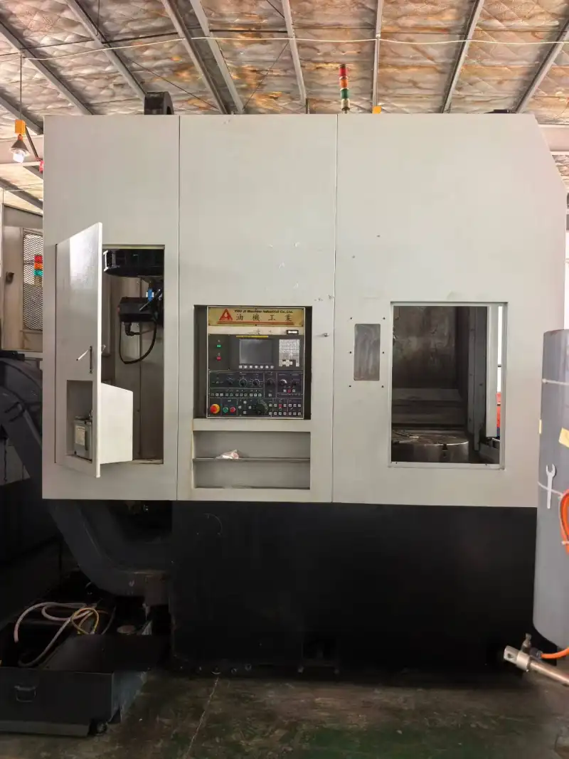 Used YOMI WV-600 DE CNC Vertical Lathe with Fanuc 0i-TD photo 1