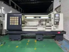 Used Yunnan Jingji Huzheng CK 500/2000 mm CNC Lathe for Sale photo 2