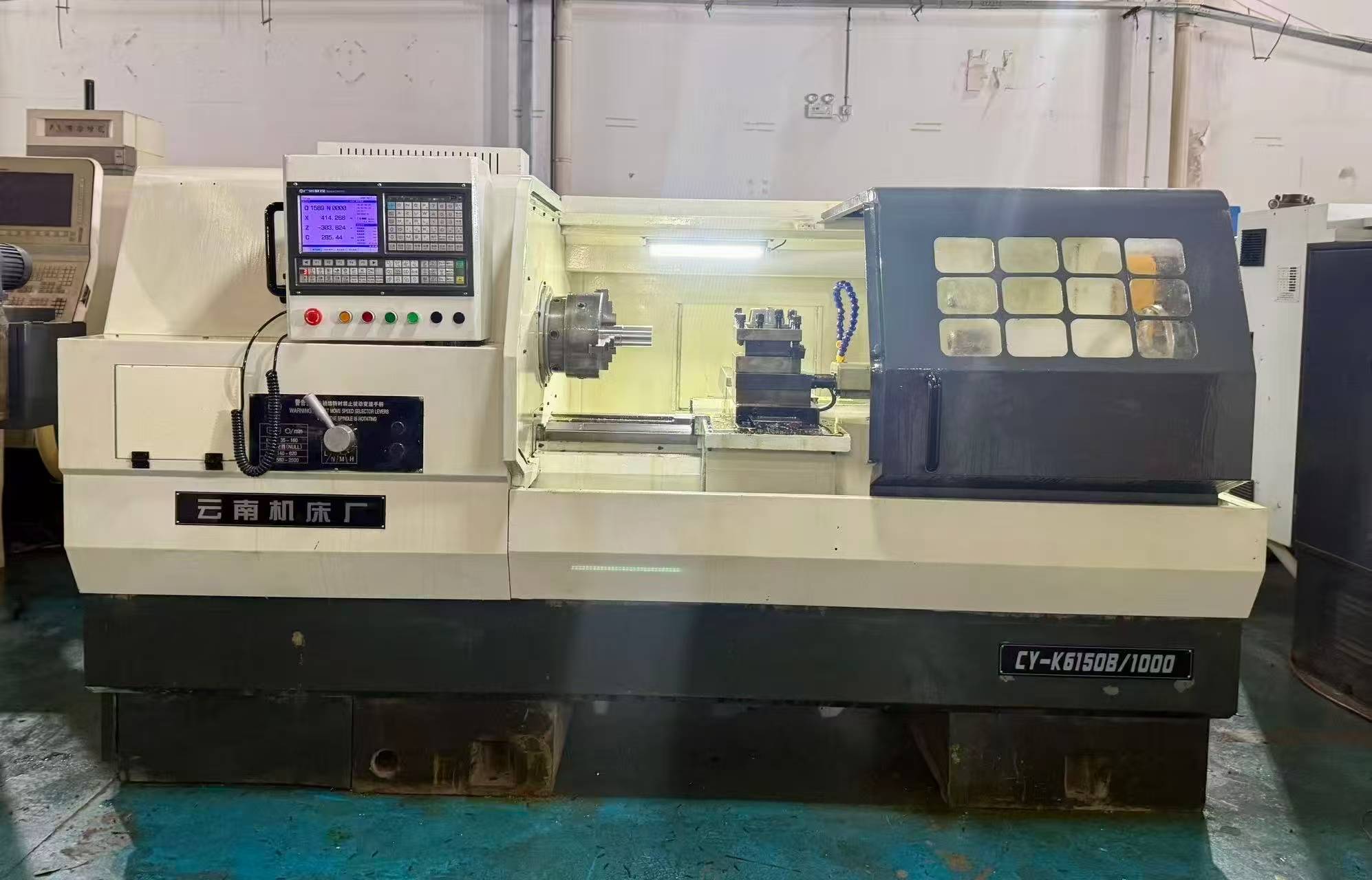 Bubut CNC representative machine