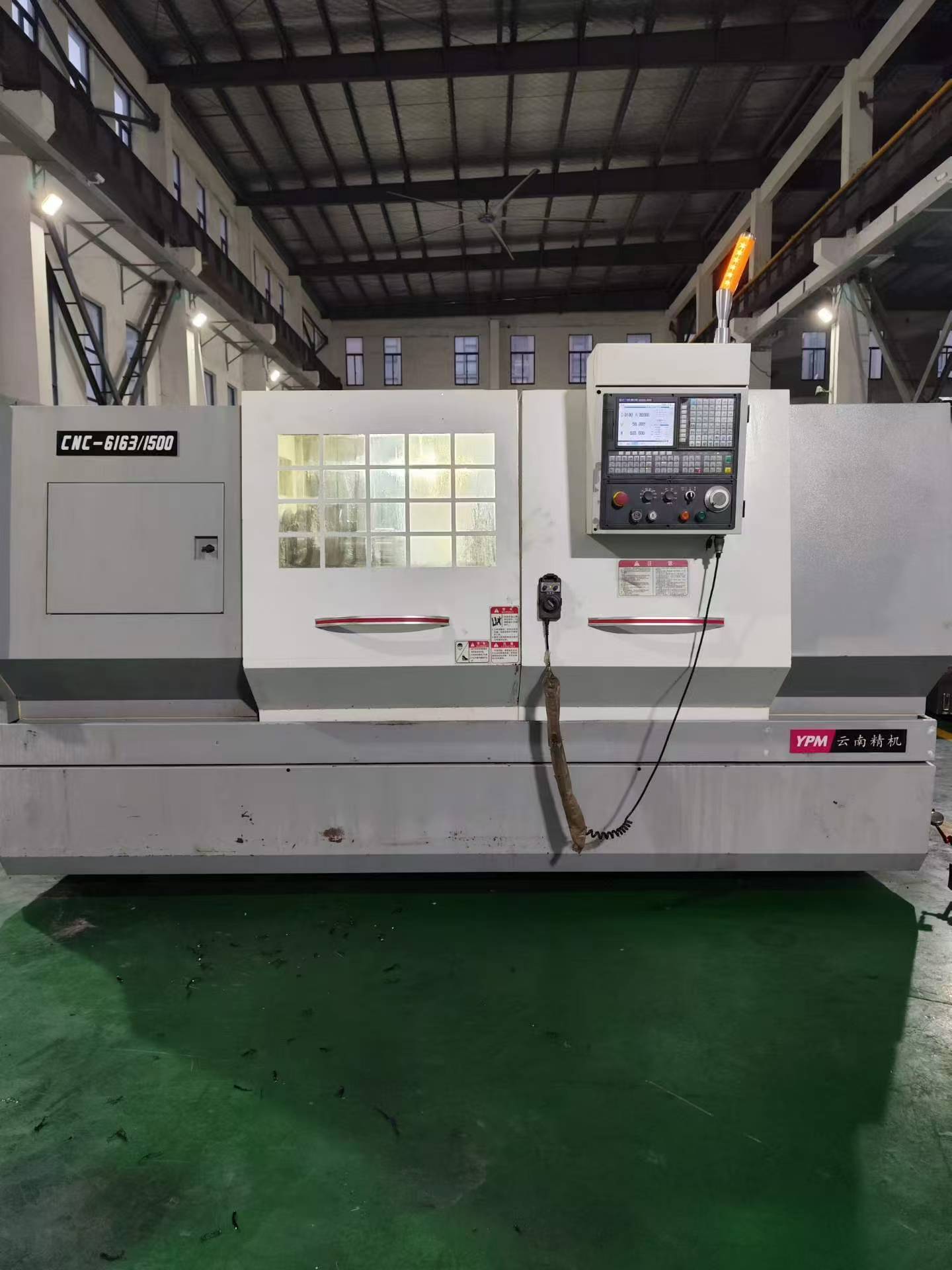 เครื่องกลึง CNC งานหนัก Yunnan 6163/1500 มือสอง พร้อม GSK 980 TDi