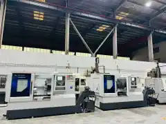 2 Units Used Zhejiang Harle GS-250 Heavy-Duty Slant-Bed Turret CNC Lathe with 630 mm Swing photo 1