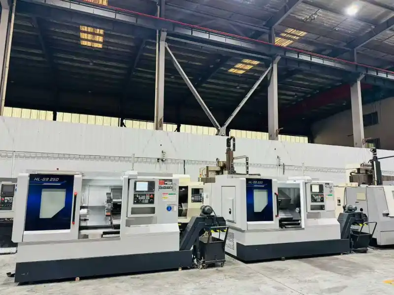 2 Units Used Zhejiang Harle GS-250 Heavy-Duty Slant-Bed Turret CNC Lathe with 630 mm Swing photo 1