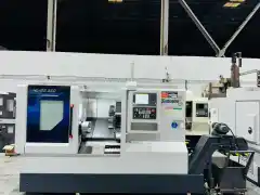 2 Units Used Zhejiang Harle GS-250 Heavy-Duty Slant-Bed Turret CNC Lathe with 630 mm Swing photo 2