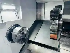 2 Units Used Zhejiang Harle GS-250 Heavy-Duty Slant-Bed Turret CNC Lathe with 630 mm Swing photo 6