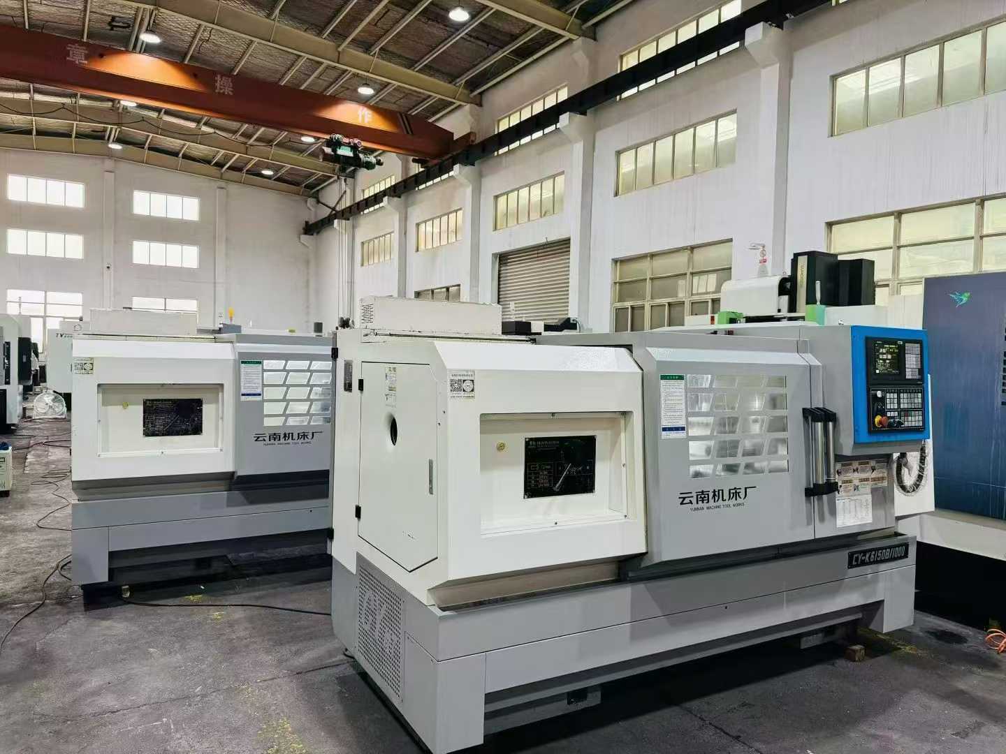 เครื่องกลึง CNC Yunnan CY 6150 B/1000 ปี 2025 พร้อมระบบควบคุม KND K 2000 TFi