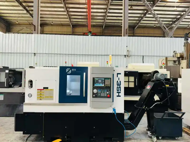 99% New Taiqun Zhijie L-35 CNC Lathe with SYNTEC 22 TA photo 1