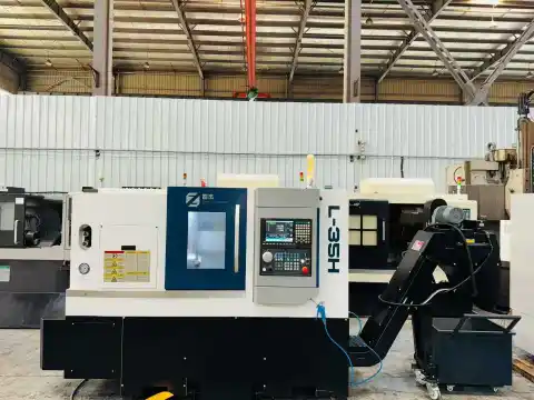 เครื่องกลึง CNC Taiqun Zhijie L-35 ใหม่ 99% พร้อม SYNTEC 22 TA