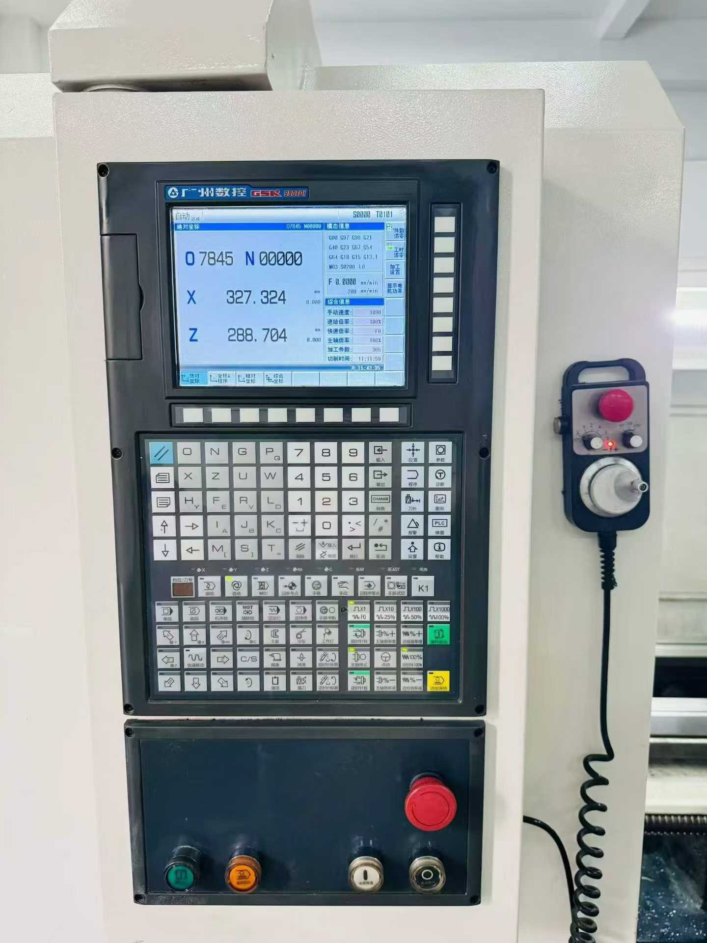 Used Puruite 6180/3000 CNC Lathe with GSK 980 TDi photo 9