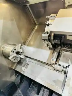 Used Baoji CK 40 S Slant-Bed Turret CNC Lathe with KND K 2000 photo 5