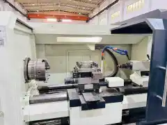 Used Baoji SK 50 P CNC Lathe with KND K 1100 photo 3