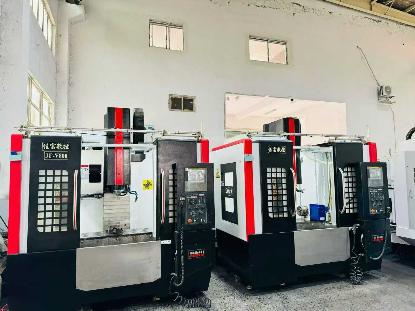مركز تصنيع عالي السرعة Jiafu V 800 مستعمل مع FANUC MF Plus