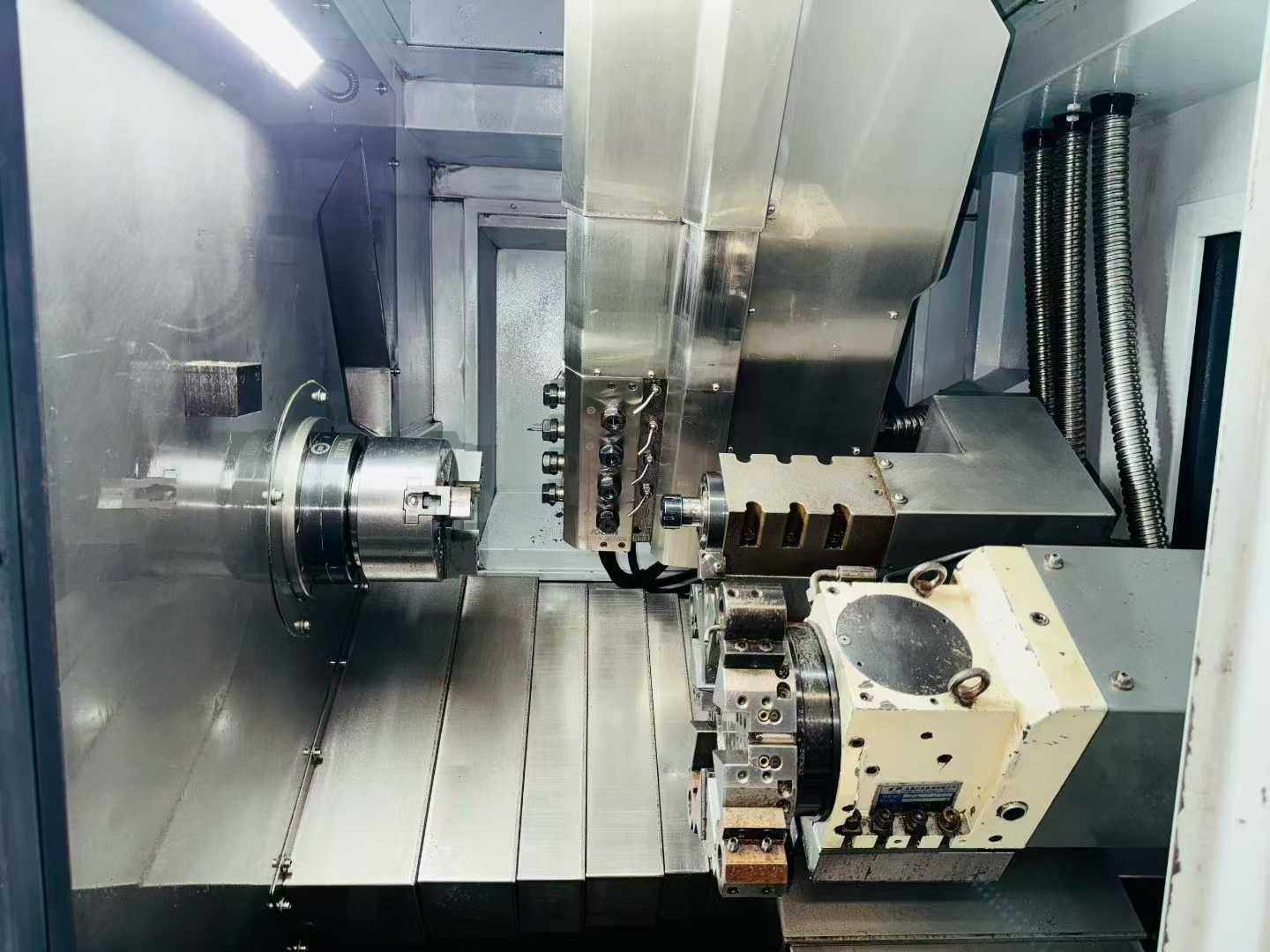 Used Jingdun JD 46 X Turn-Mill CNC Lathe photo 4