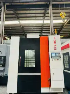 Near-New 800 mm CNC Vertical Lathe - Shenao SAL 518 photo 2
