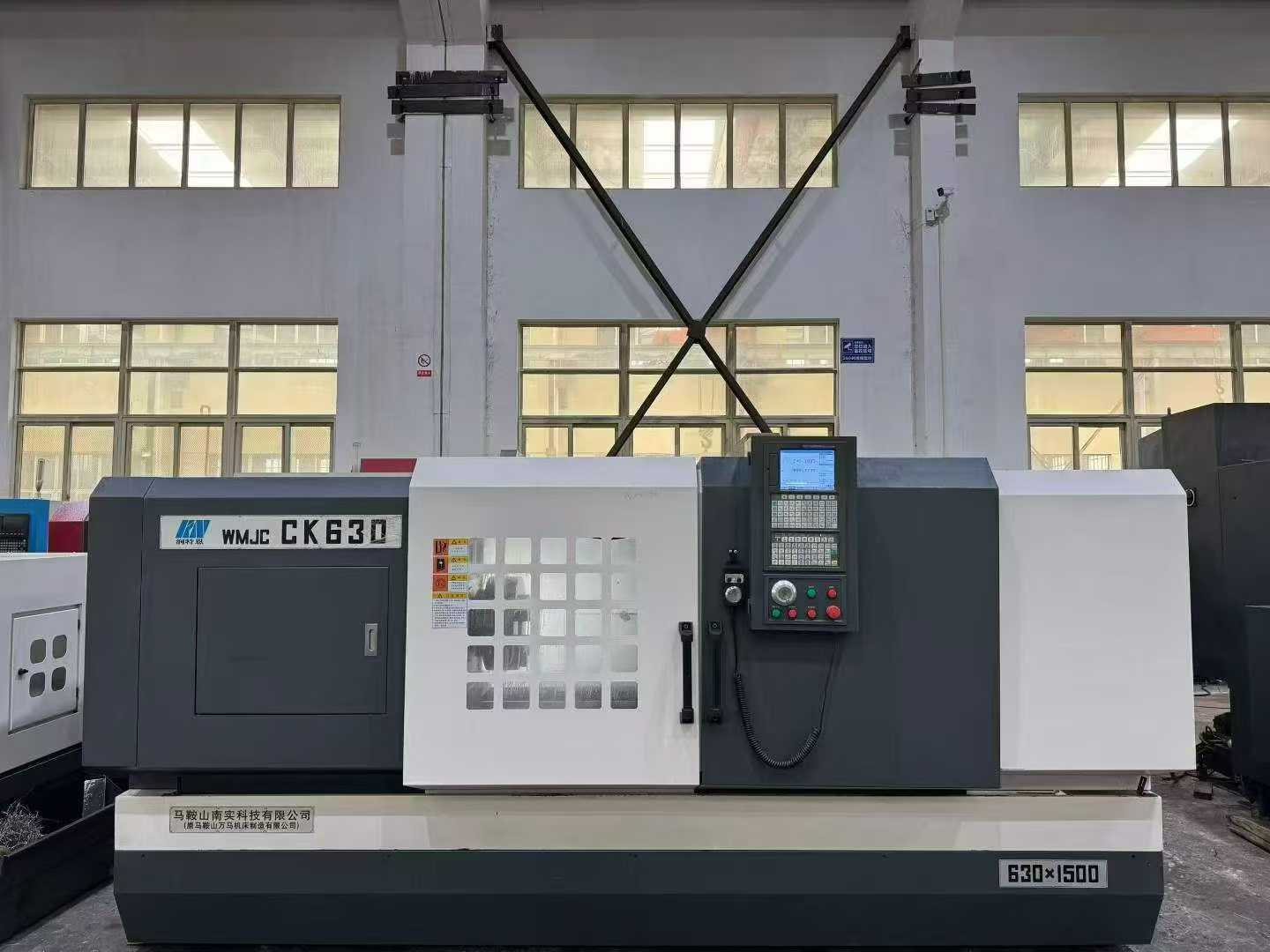 เครื่องกลึง CNC งานหนัก Wanma CK 630/1500 สภาพใกล้ใหม่