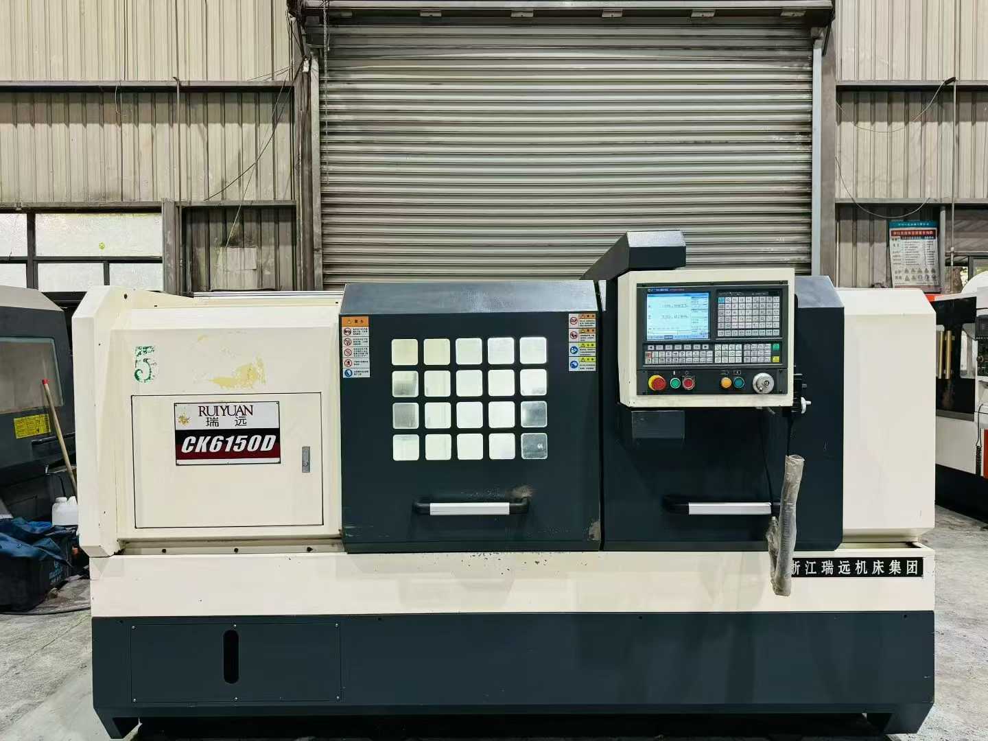 Used Ruiyuan CK 6150 D/1000 CNC Lathe with GSK 980 TC 3