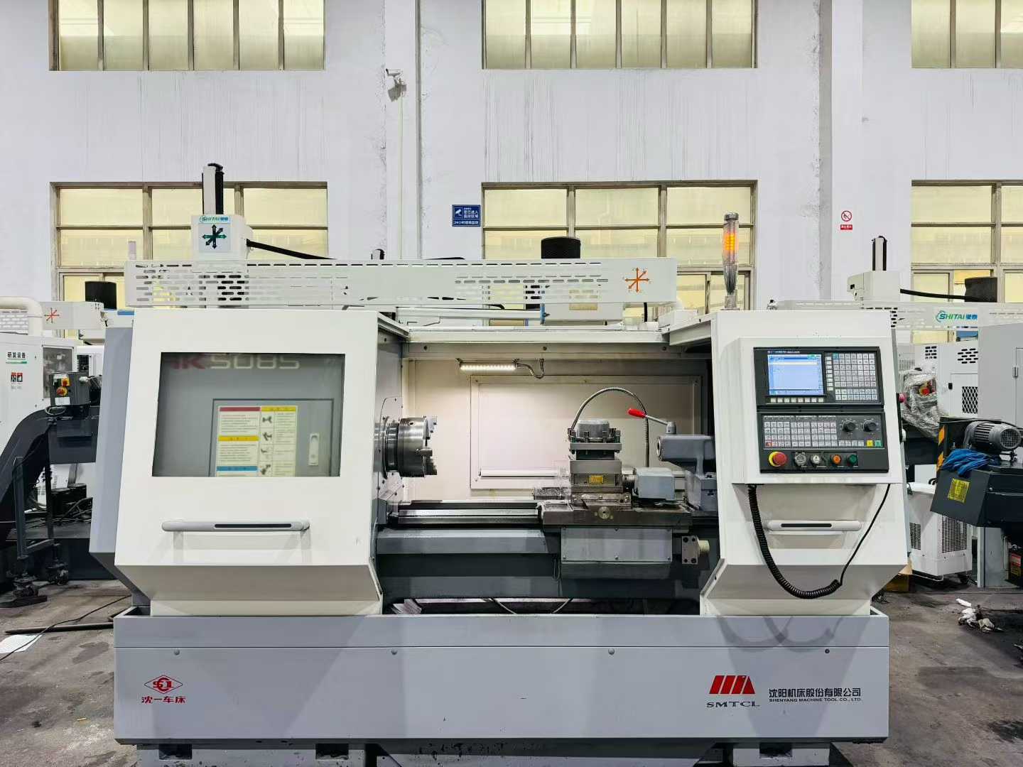 Used Shenyang CAK 5085 CNC Lathe with GSK 980 TDi photo 2