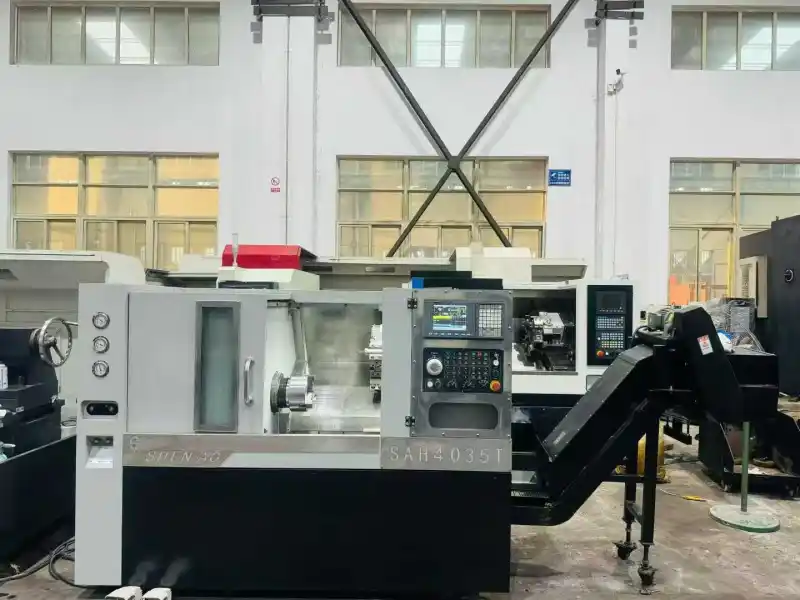 Used 8-inch Turret-Type CNC Lathe - Zhejiang Shen'ao 4035 T photo 1